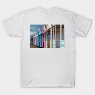 Southwold Beach Huts East Suffolk England UK T-Shirt